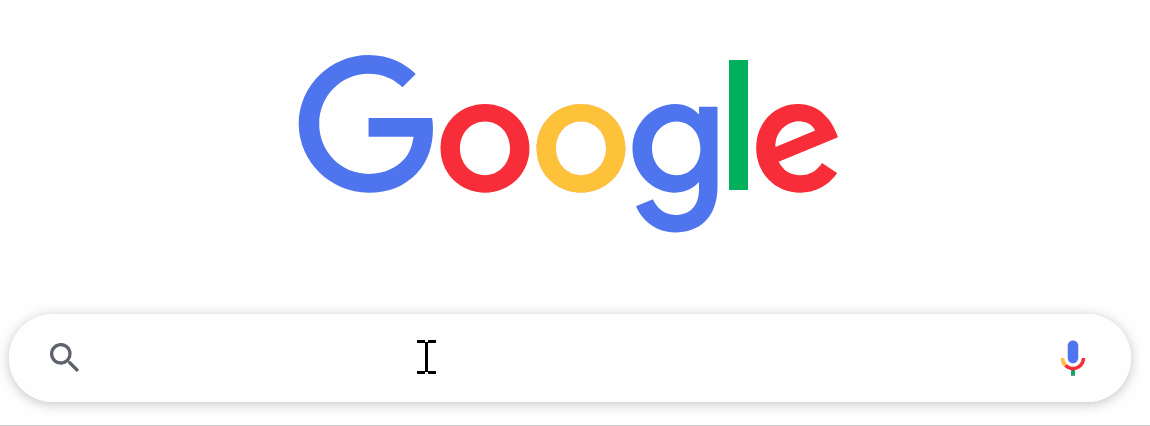 谷歌搜索引擎动图